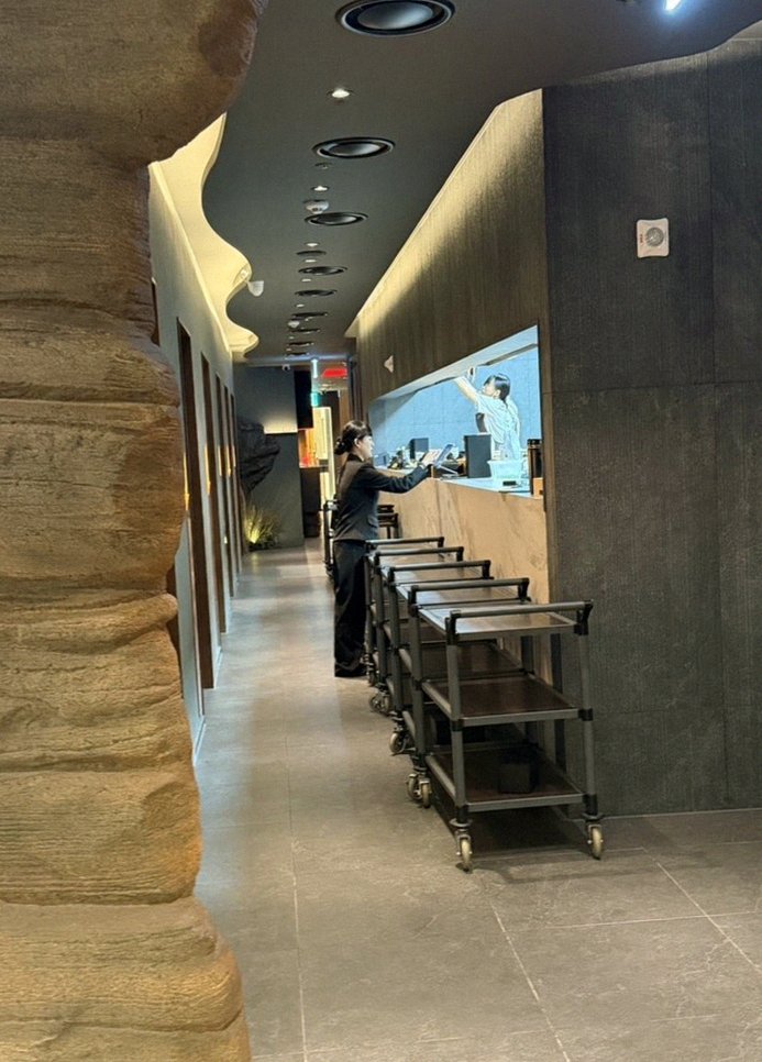 WOOHANA Yeouido · a private dining room — every table is a private room