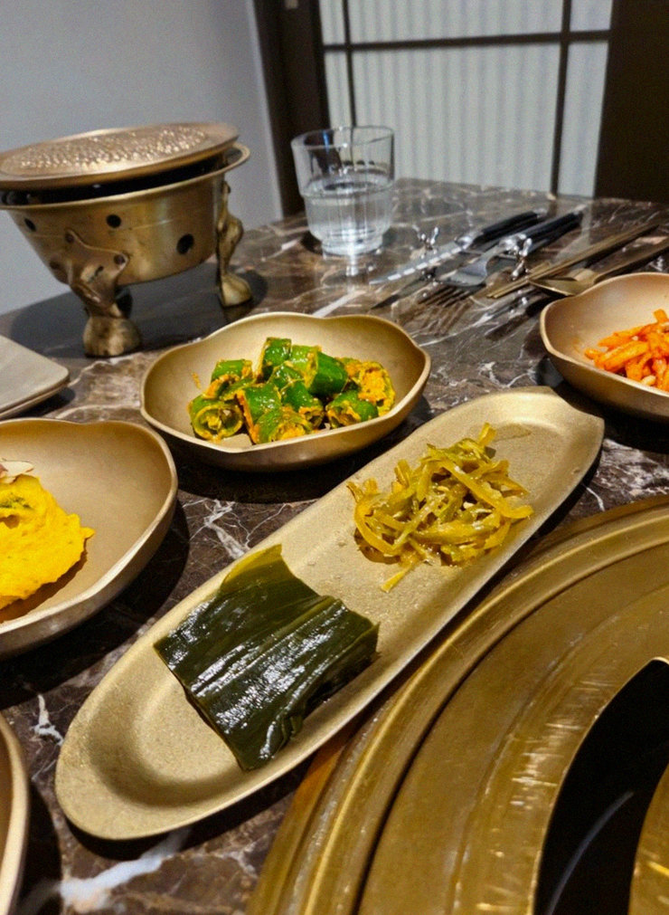 DAEBOJUNG Yeouido · 彩り豊かなおかず(バンチャン)