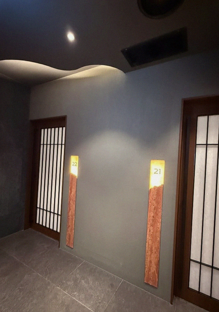 WOOHANA Jonggak · a private dining room — every table is a private room