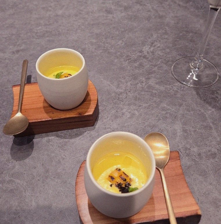 GOWOOGA Gangnam·Yeoksam · a warm soup to finish the course