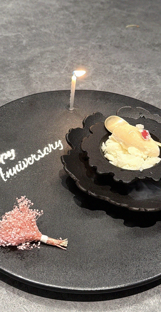 GOWOOGA Gangnam·Yeoksam · dessert to close the omakase