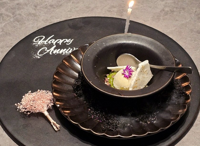 WOOHANA Jonggak · dessert to close the omakase