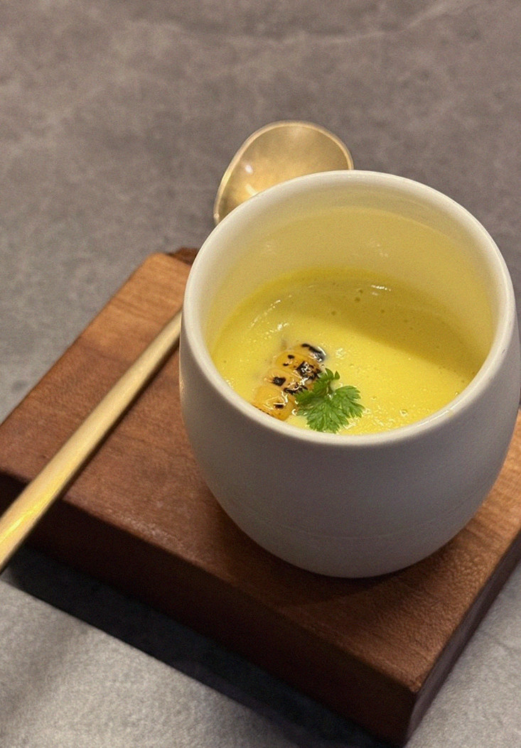 GOWOOGA Yeouido · a warm soup to finish the course