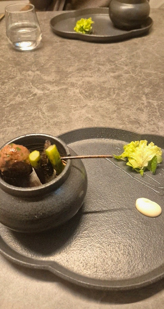 GOWOOGA Yeouido · fresh Hanwoo beef tartare (yukhoe)