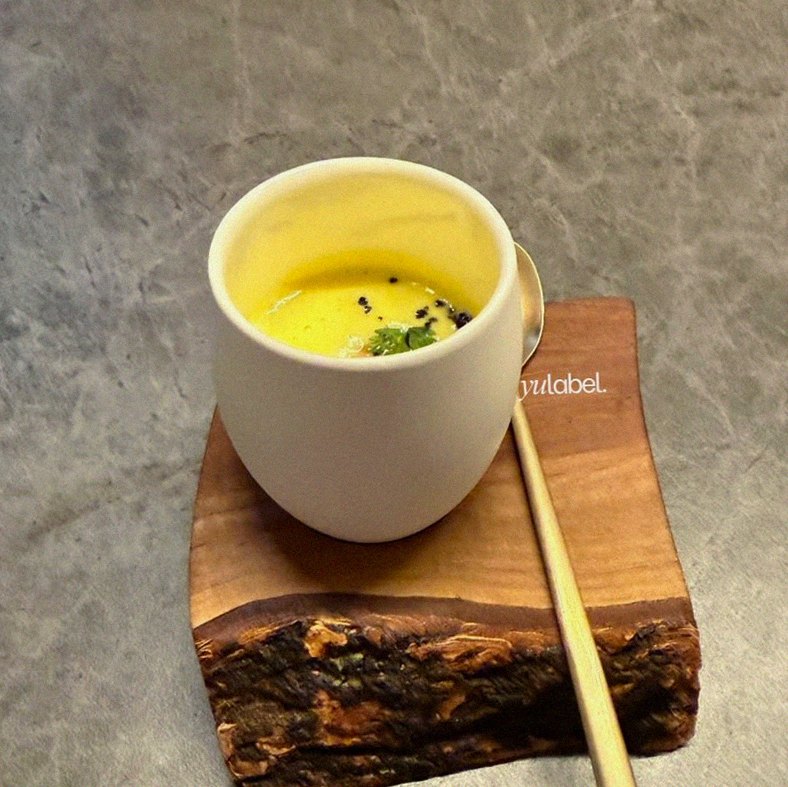 GOWOOGA Yeouido · a warm soup to finish the course