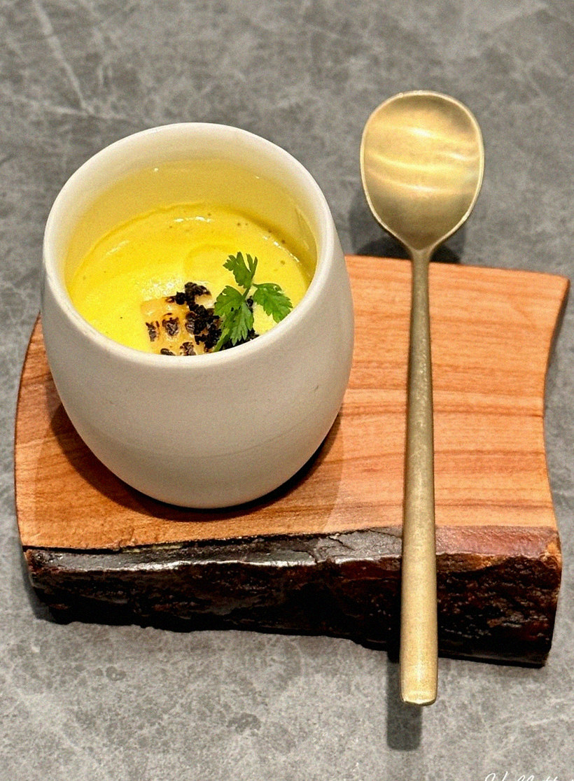 GOWOOGA Gangnam·Yeoksam · a warm soup to finish the course