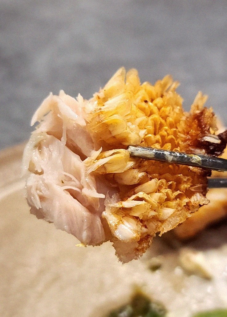 WOOHANA Yeouido · seafood course served alongside the beef