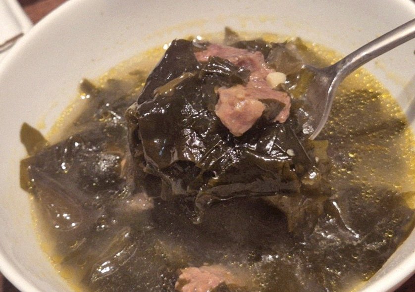WOOHANA Yeouido · a warm soup to finish the course