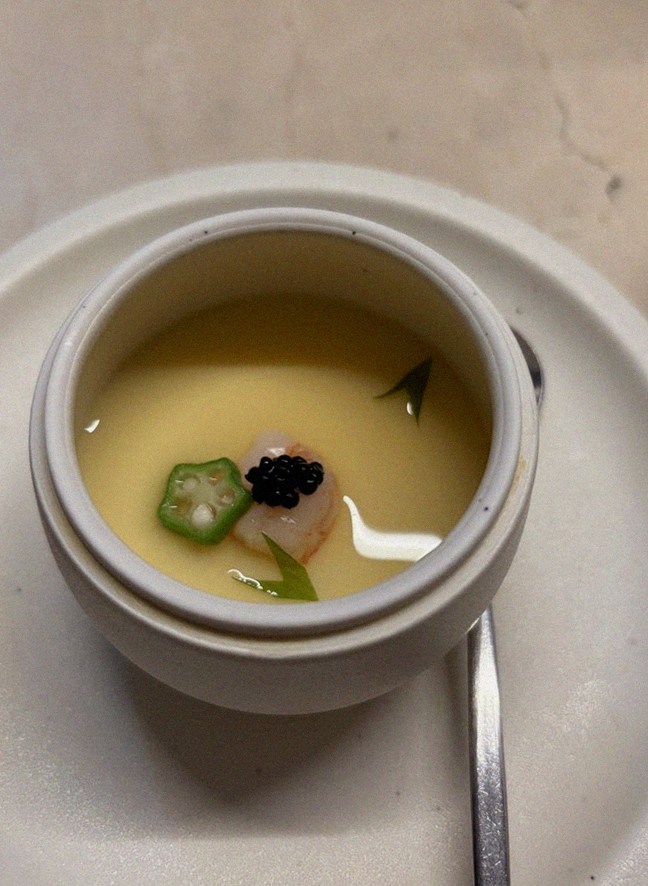 WOOARA Yeouido · a warm soup to finish the course