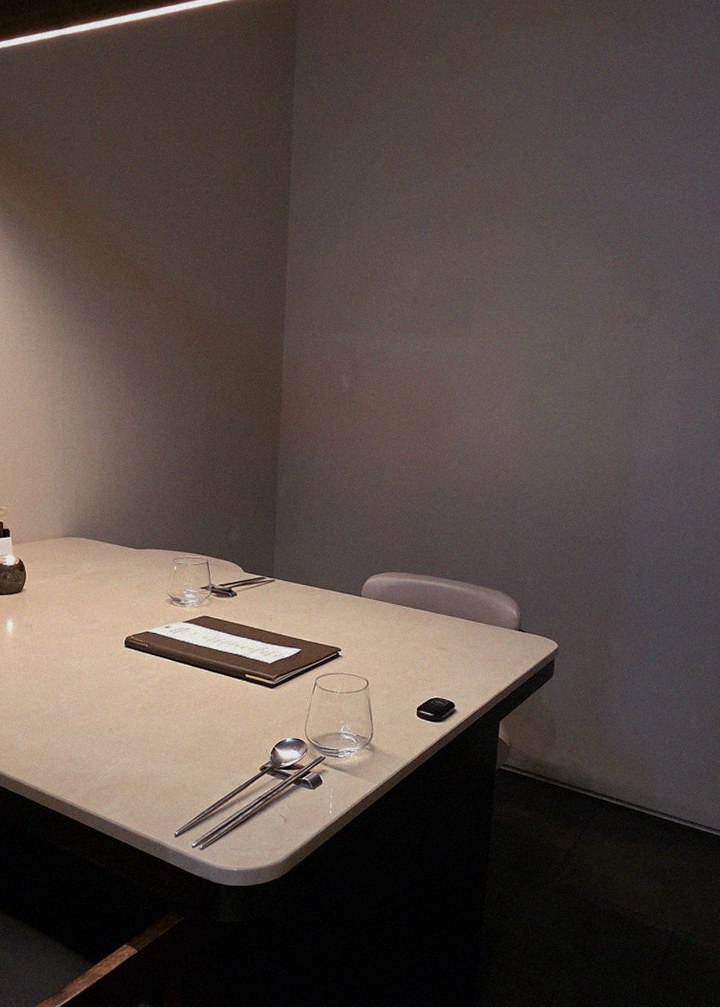 WOOARA Yeouido · a private dining room — every table is a private room