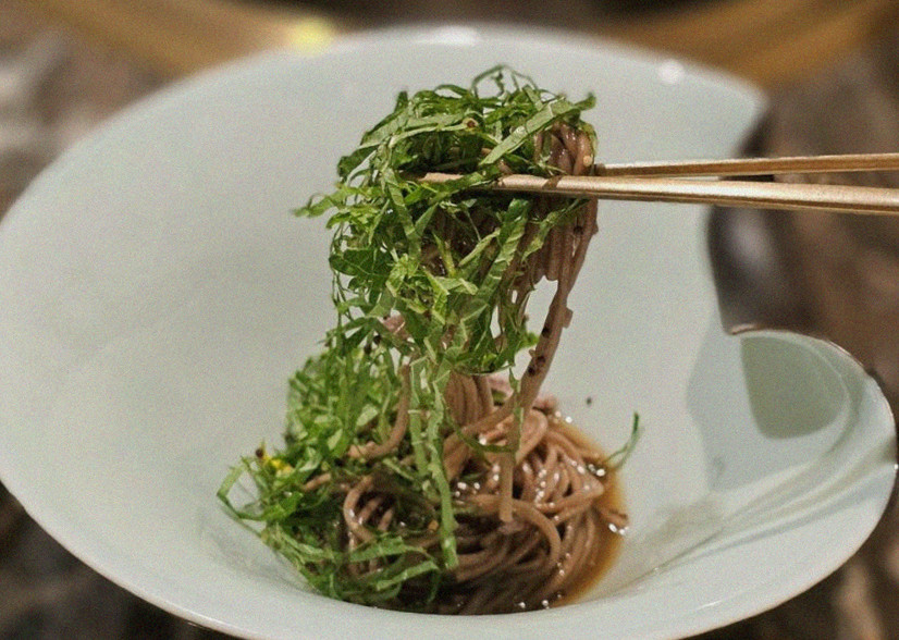 DAEBOJUNG Yeouido · a plated course of Hanwoo beef