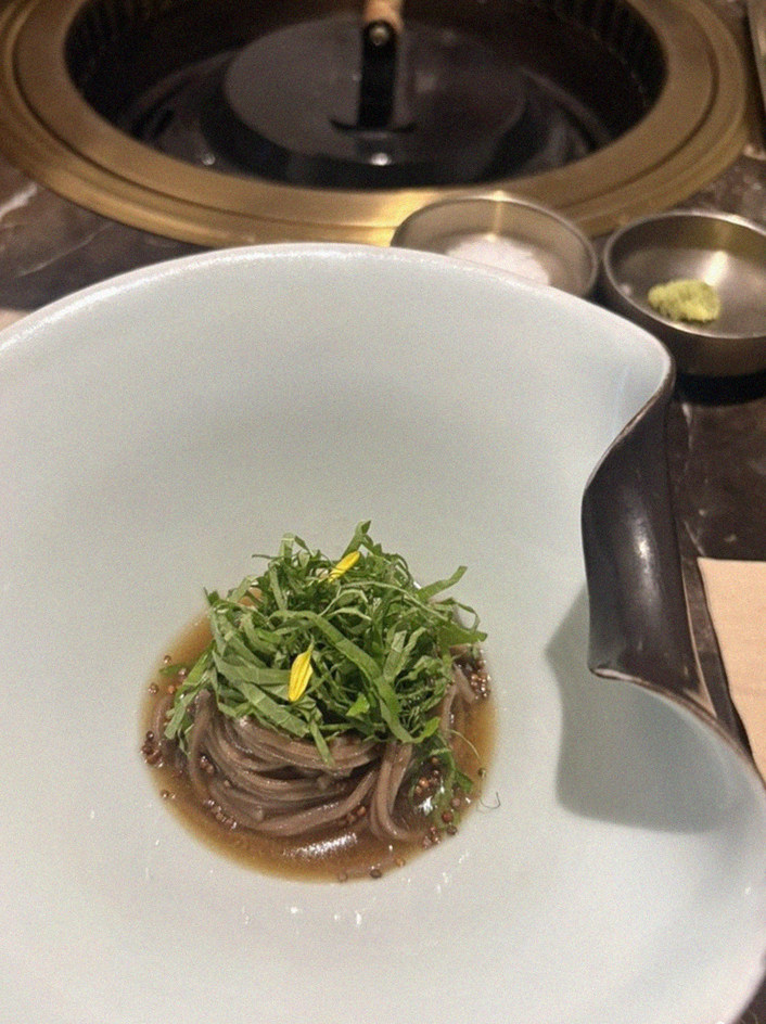 DAEBOJUNG Yeouido · a warm soup to finish the course