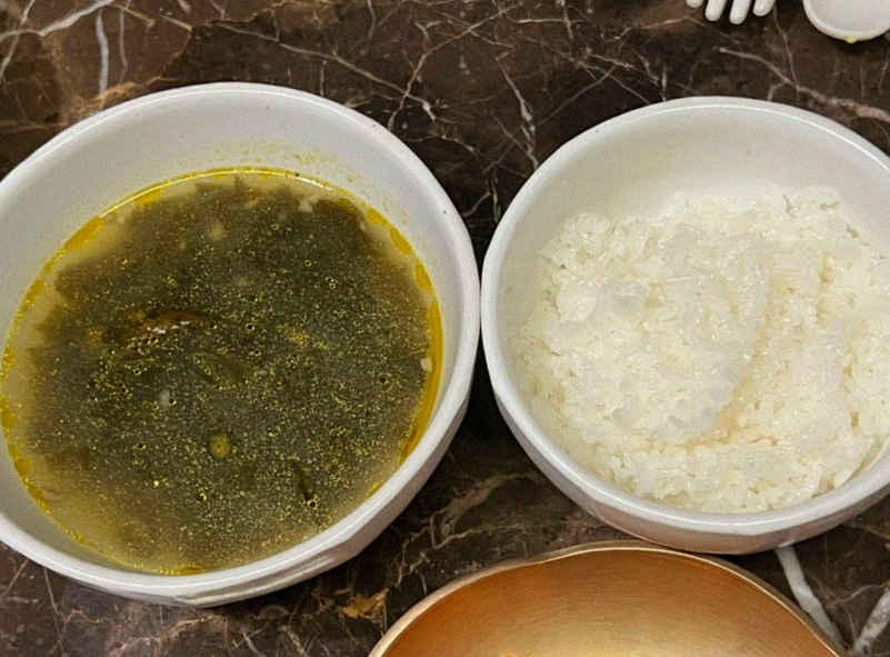 DAEBOJUNG Yeouido · the rice course with accompaniments
