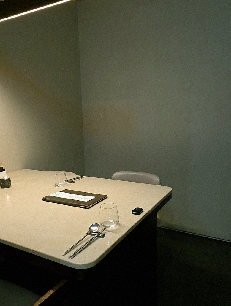 WOOARA Yeouido · a private dining room — every table is a private room