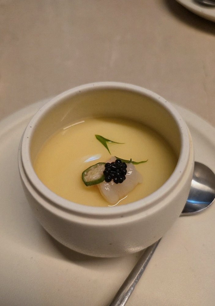 WOOARA Yeouido · a warm soup to finish the course
