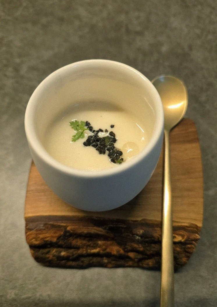 GOWOOGA Yeouido · a warm soup to finish the course