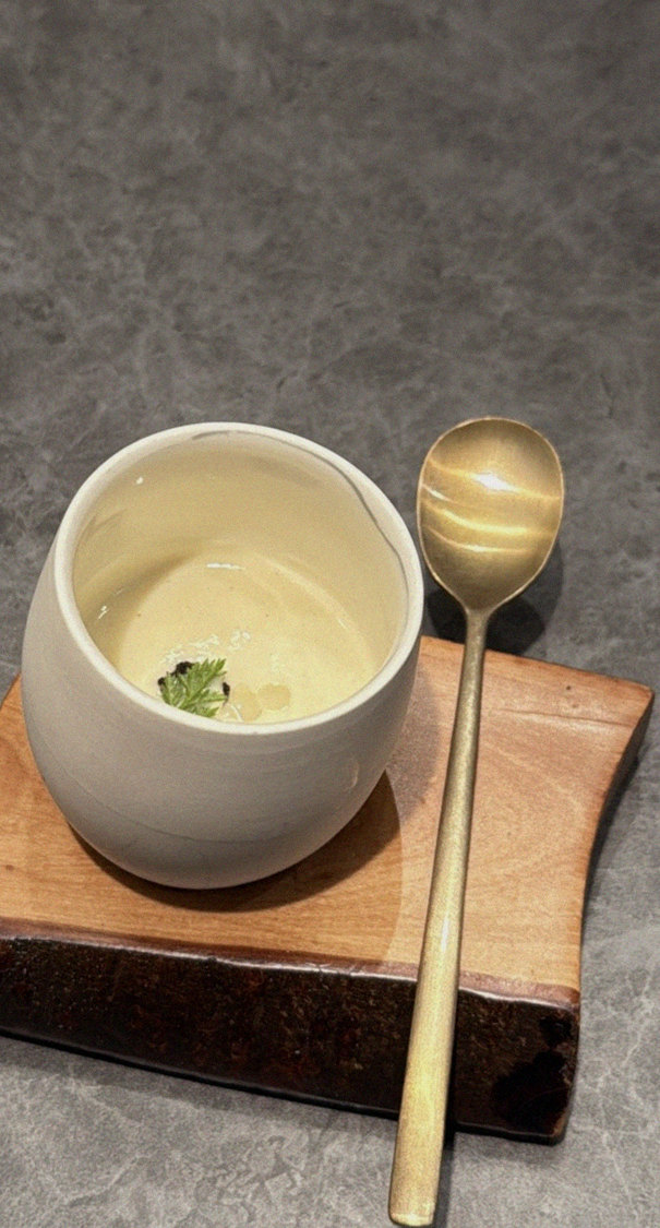 GOWOOGA Gangnam·Yeoksam · a warm soup to finish the course