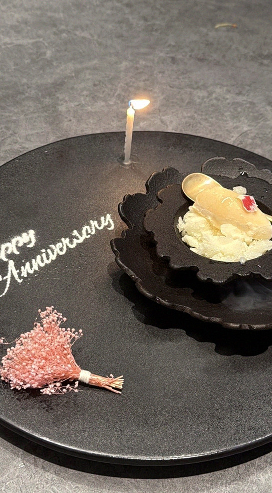 GOWOOGA Gangnam·Yeoksam · dessert to close the omakase