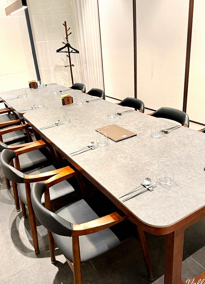 WOOHANA Yeouido · a private dining room — every table is a private room
