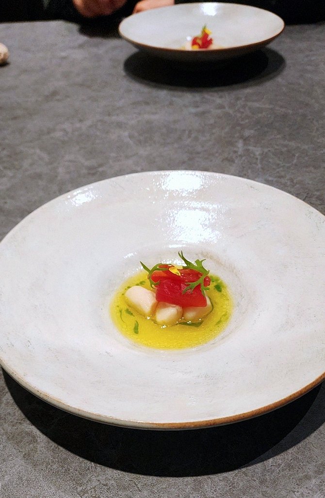 WOOHANA Yeouido · fresh Hanwoo beef tartare (yukhoe)
