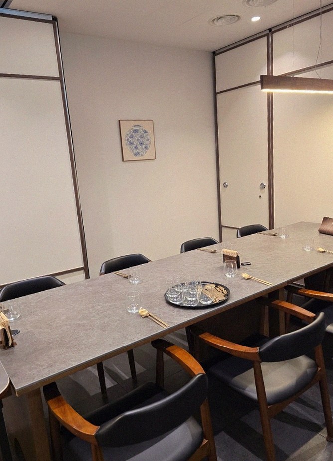GOWOOGA Yeouido · a private dining room — every table is a private room