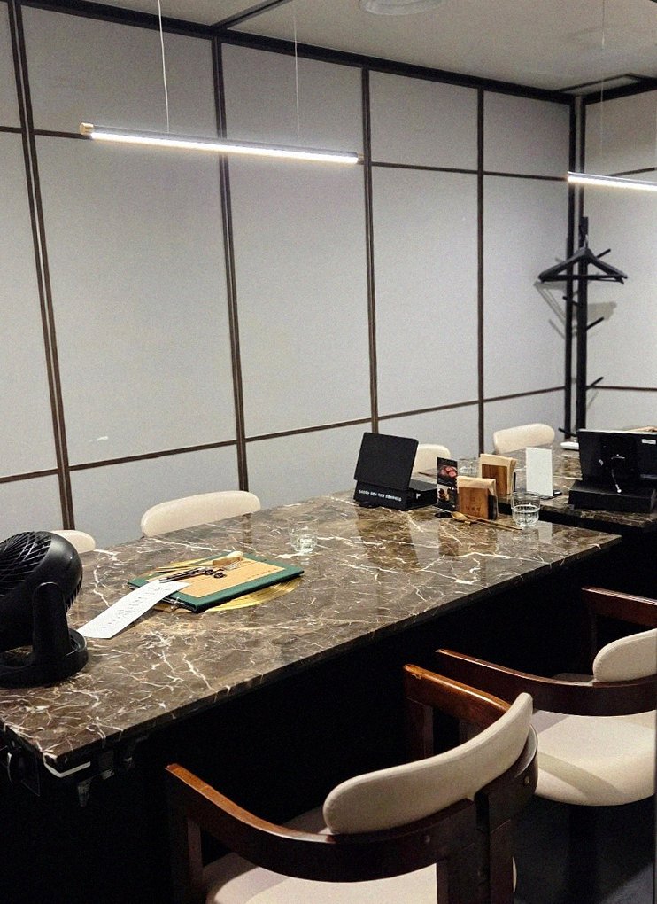 DAEBOJUNG Yeouido · a private dining room — every table is a private room