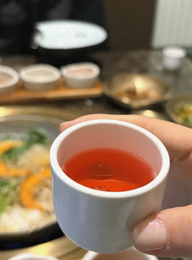 DAEBOJUNG Yeouido · a warm soup to finish the course