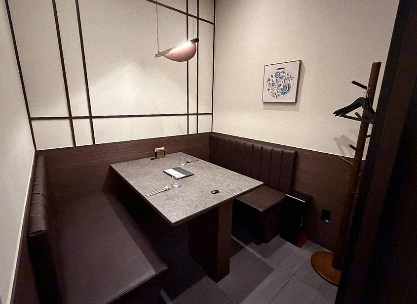 GOWOOGA Gwanghwamun · a private dining room — every table is a private room