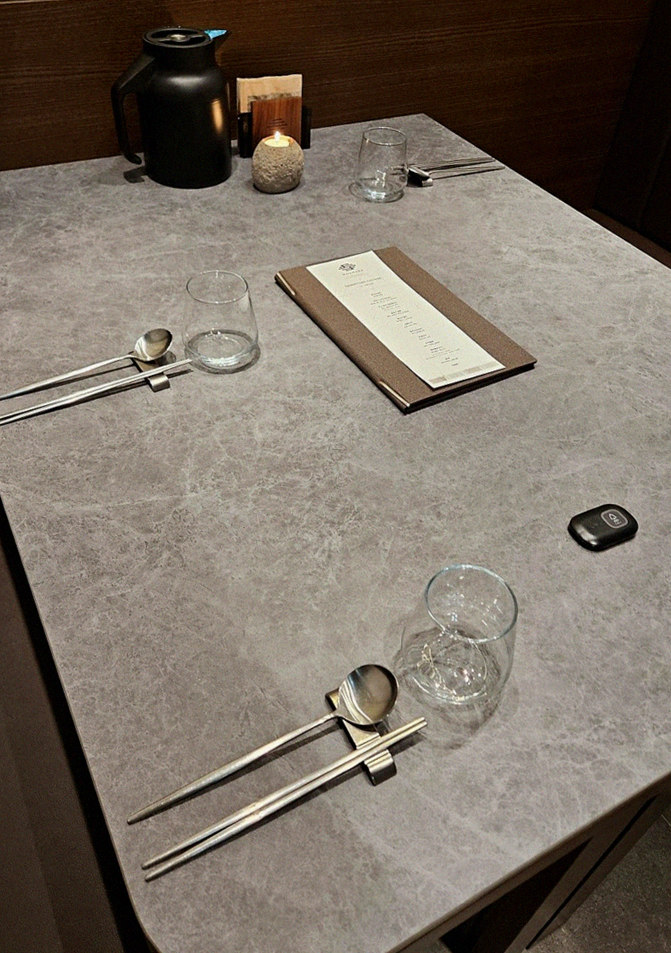 WOOHANA Yeouido · the full Hanwoo omakase table