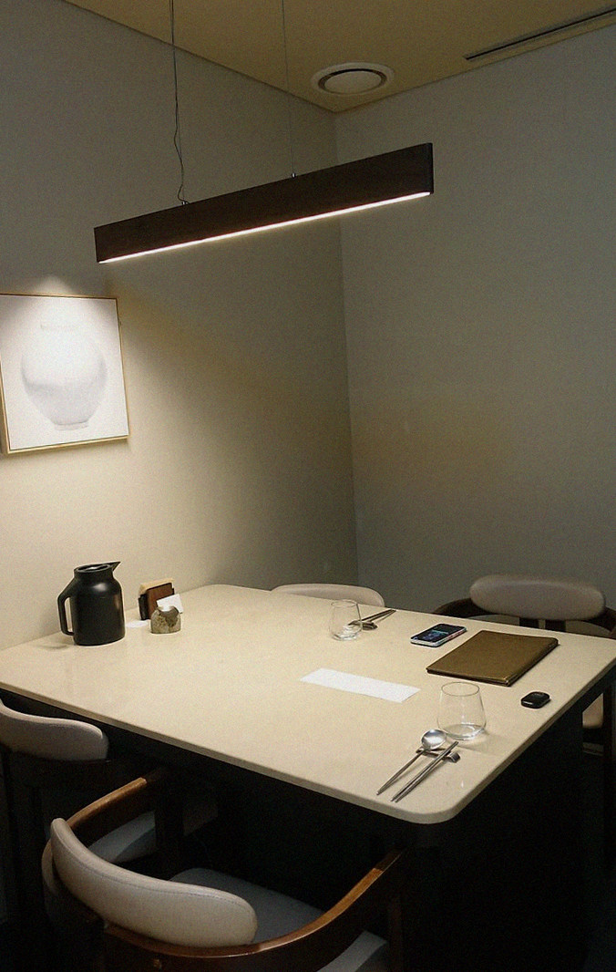 WOOARA Gwanghwamun · a private dining room — every table is a private room