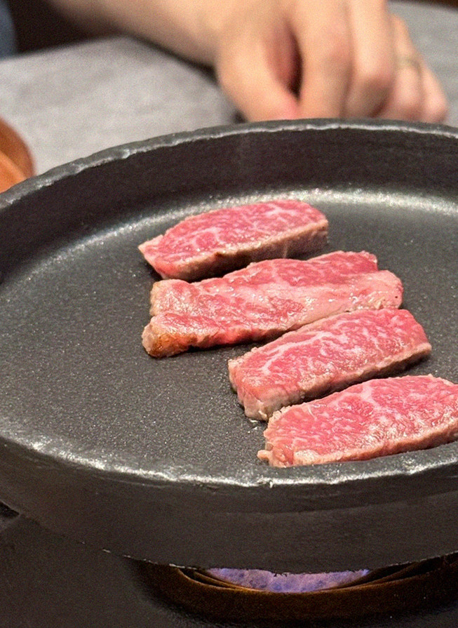 고우가 역삼점 강남 · 강남 점심 · 비장탄 그릴 위에서 익어가는 한우