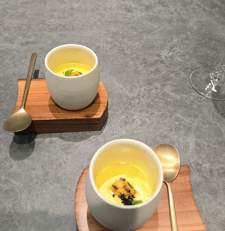GOWOOGA Gangnam·Yeoksam · a warm soup to finish the course