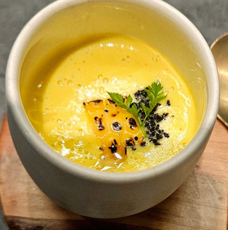 GOWOOGA Gangnam·Yeoksam · a warm soup to finish the course