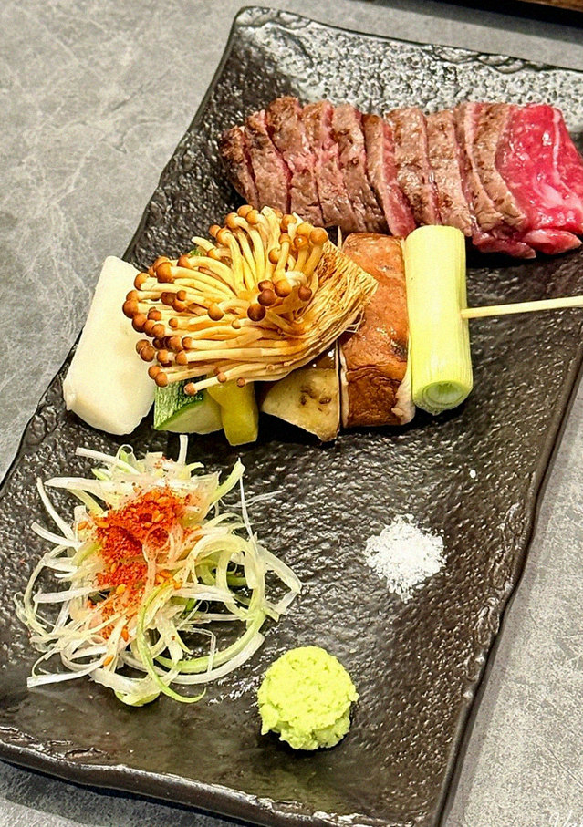 GOWOOGA Gangnam·Yeoksam · fresh Hanwoo beef tartare (yukhoe)