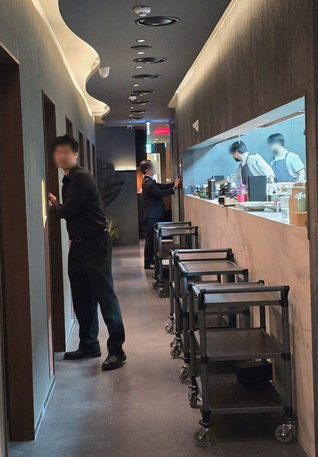 WOOHANA Yeouido · a private dining room — every table is a private room