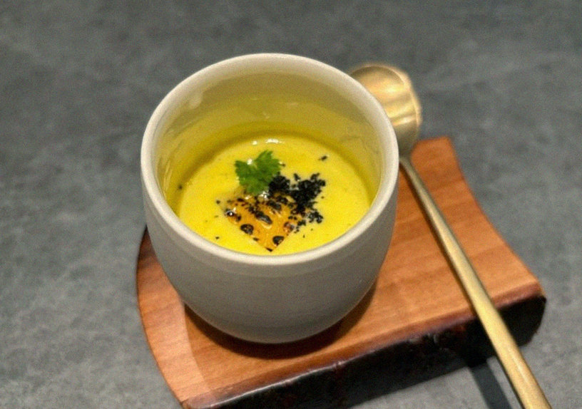 GOWOOGA Gangnam·Yeoksam · a warm soup to finish the course
