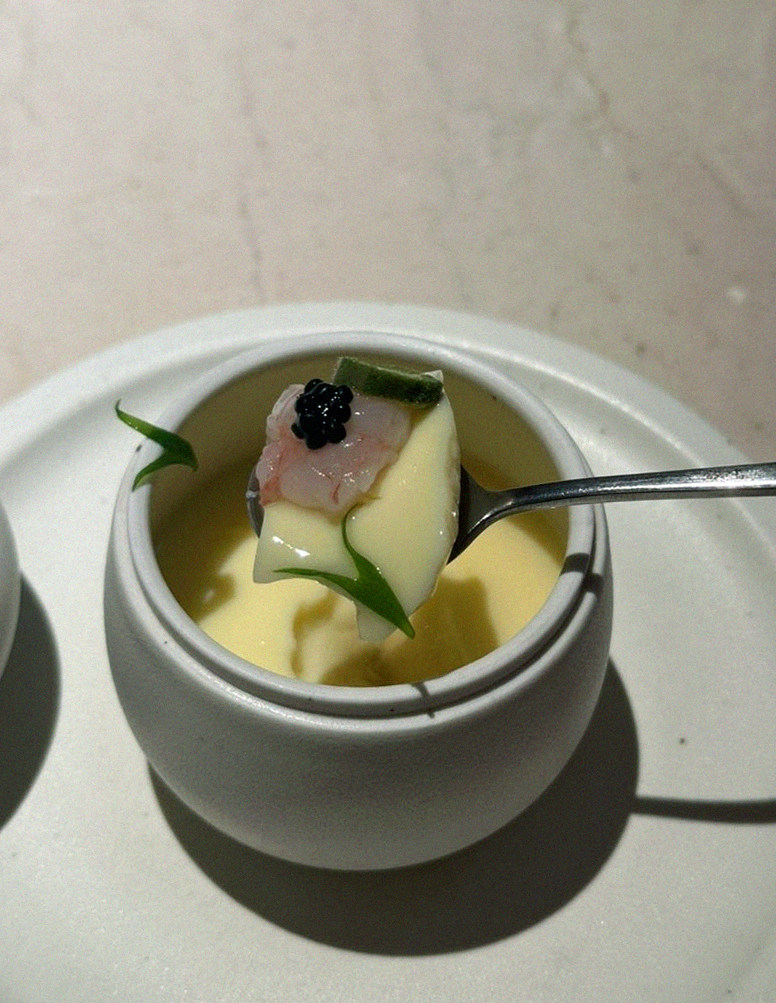 WOOARA Yeouido · a warm soup to finish the course