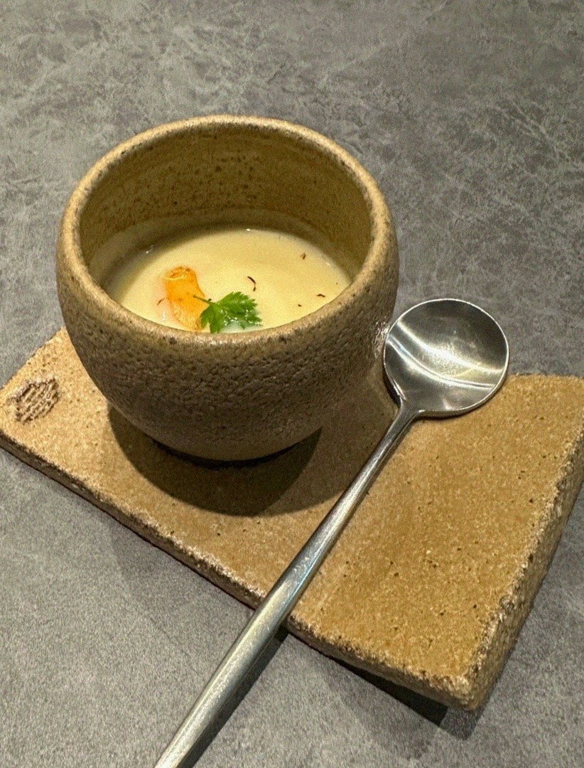WOOHANA Yeouido · a warm soup to finish the course