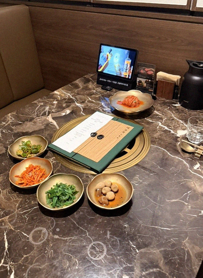 DAEBOJUNG Yeouido · the full Hanwoo omakase table
