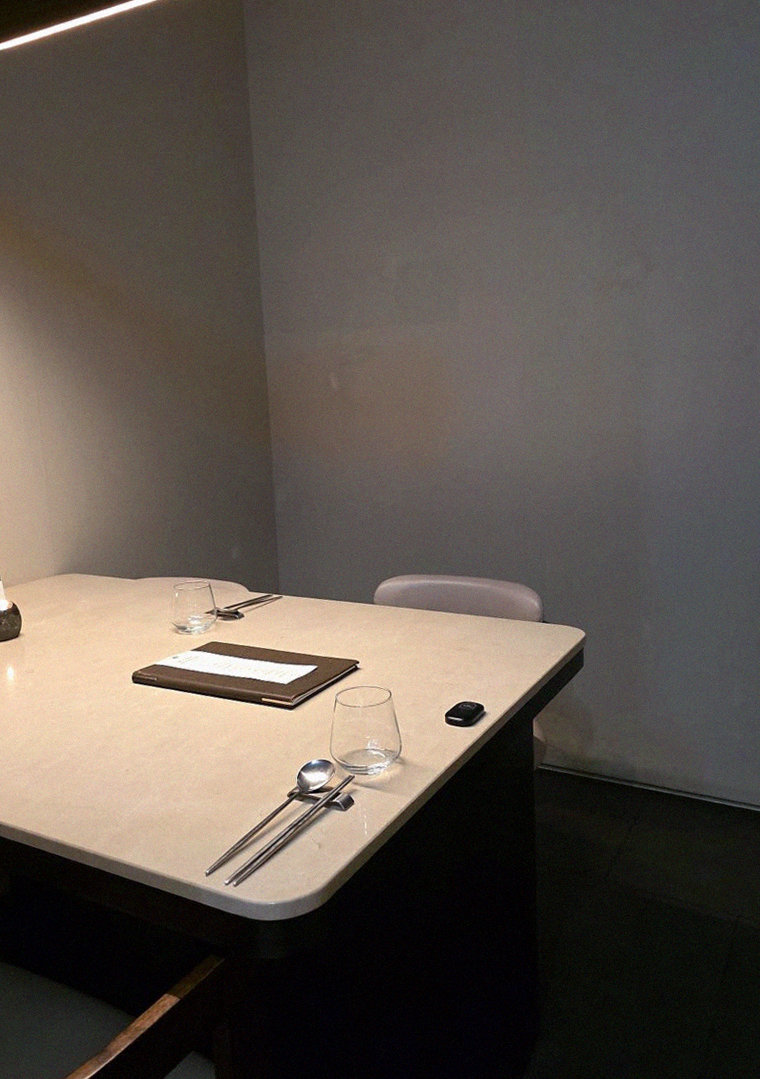 WOOARA Yeouido · a private dining room — every table is a private room