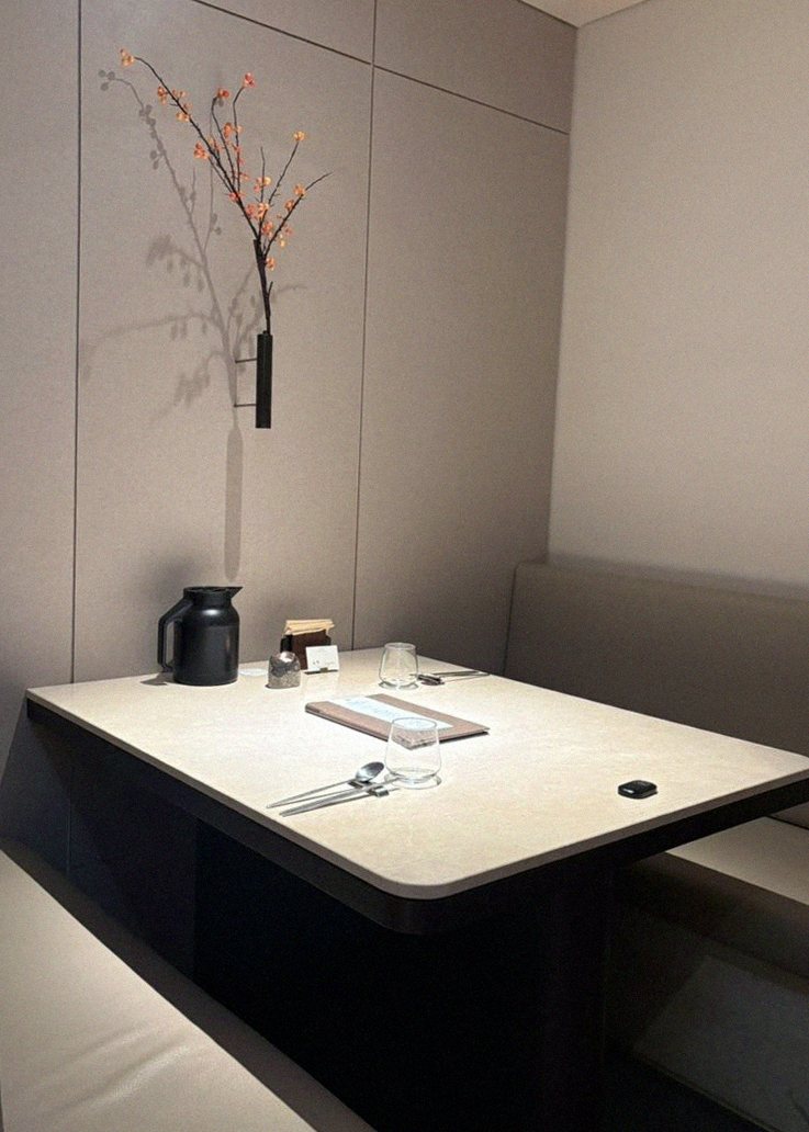 WOOARA Yeouido · a private dining room — every table is a private room