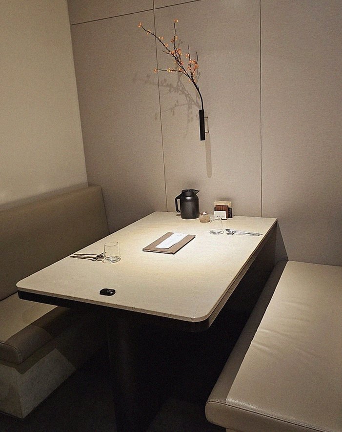 WOOARA Gwanghwamun · a private dining room — every table is a private room