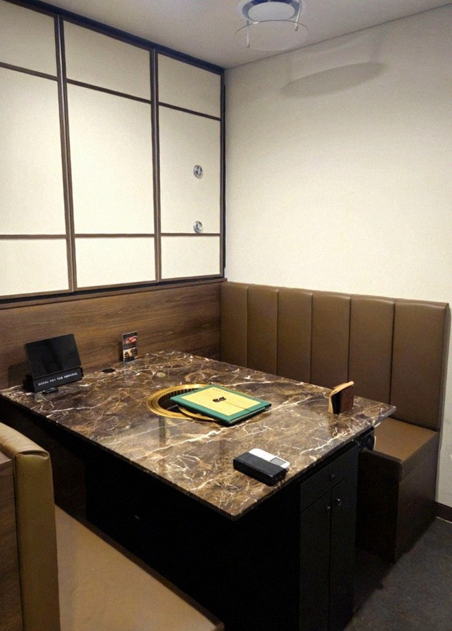 DAEBOJUNG Yeouido · a private dining room — every table is a private room