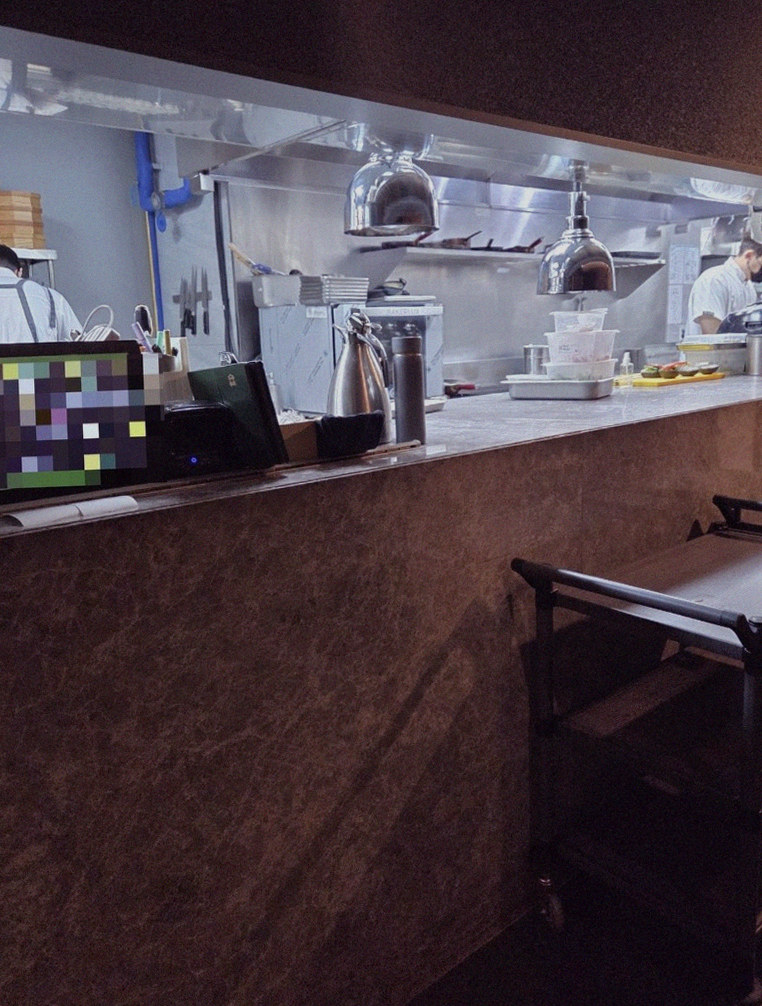 DAEBOJUNG City Hall · seafood course served alongside the beef
