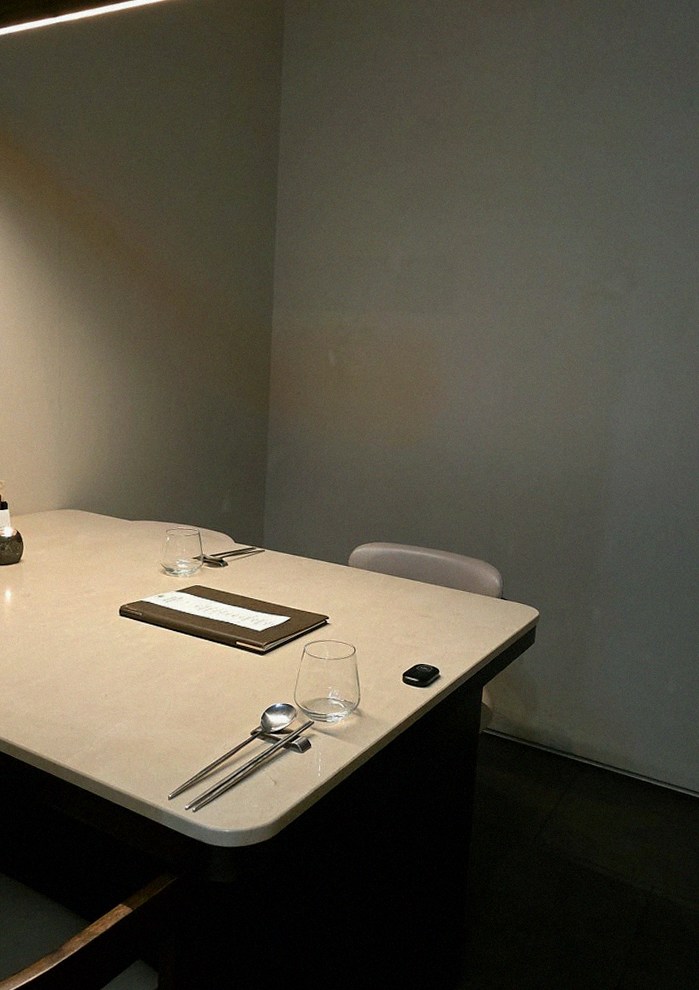 WOOARA Yeouido · a private dining room — every table is a private room