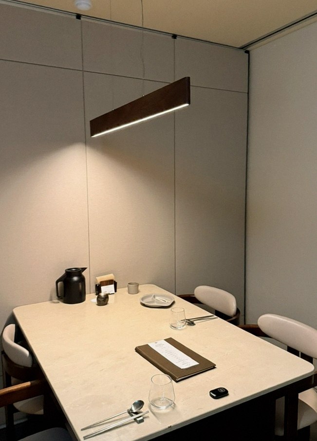WOOARA Yeouido · a private dining room — every table is a private room