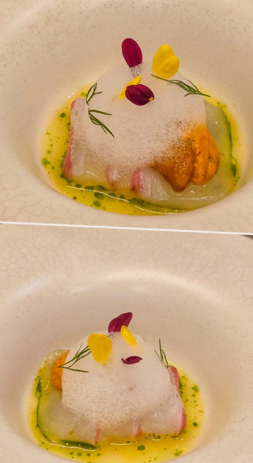 GOWOOGA Yeouido · a plated course of Hanwoo beef