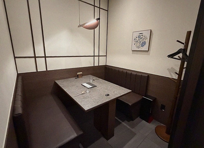 GOWOOGA Gwanghwamun · a private dining room — every table is a private room
