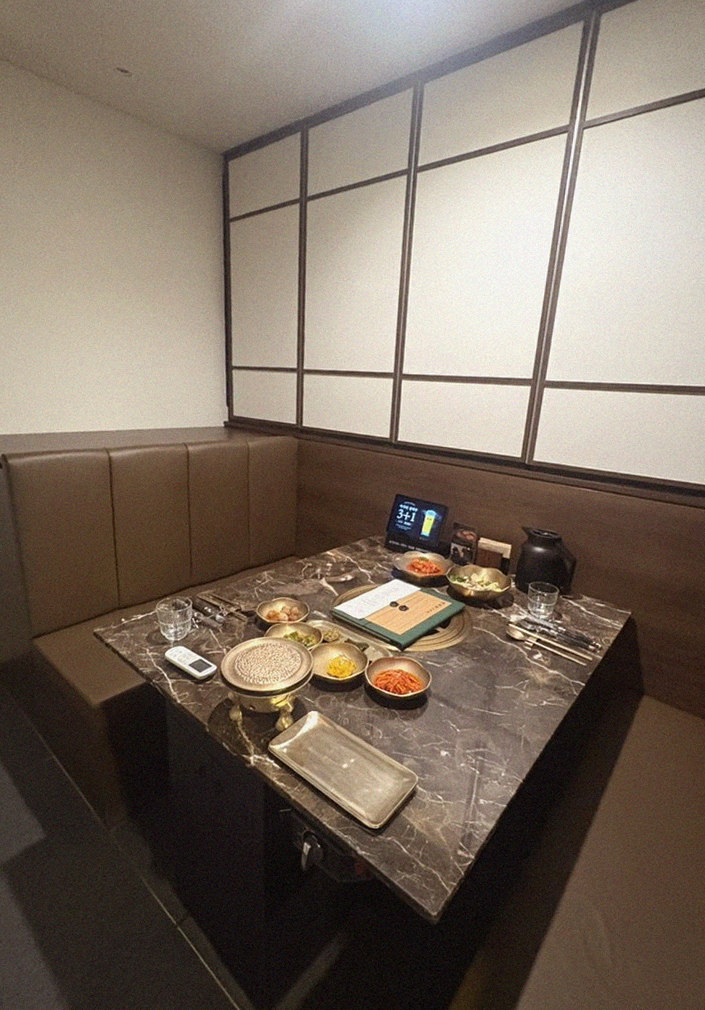 DAEBOJUNG Yeouido · a private dining room — every table is a private room