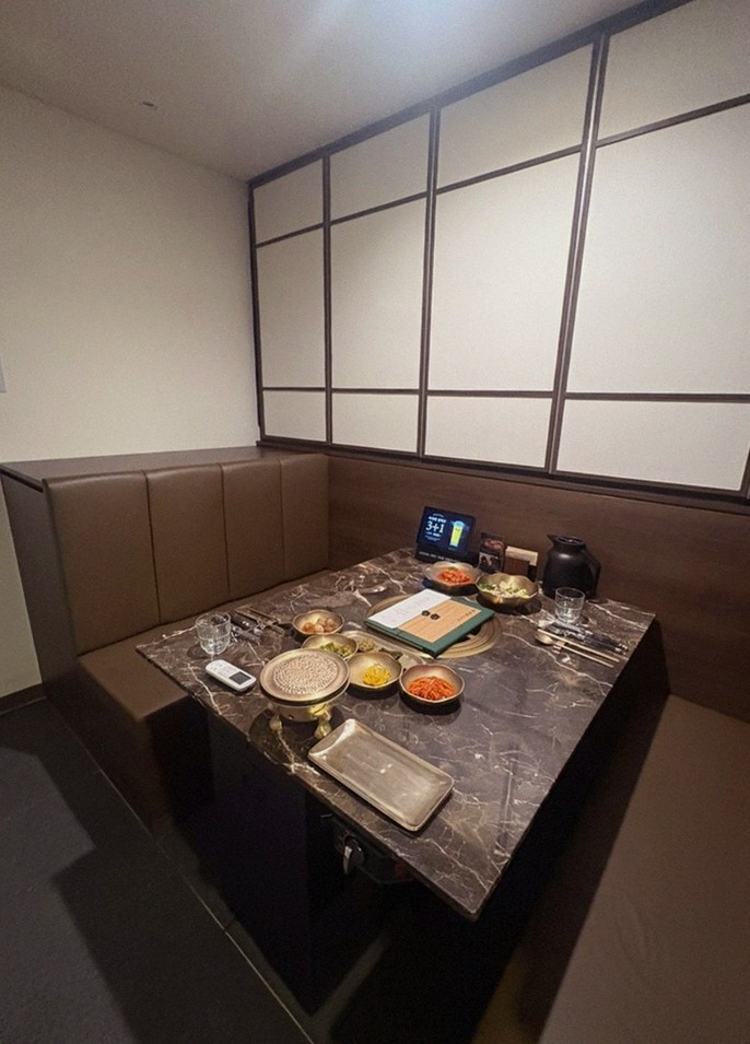 DAEBOJUNG Yeouido · a private dining room — every table is a private room